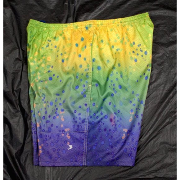 Reel Legends Men's Board Shorts Swim Trunk Surf Size Medium - Picture 4 of 6